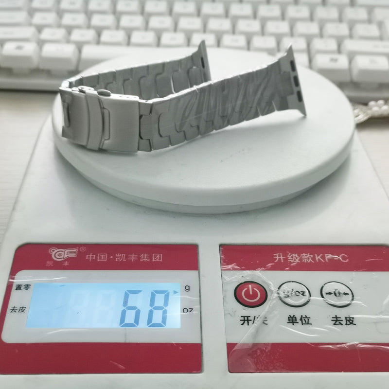 Luxus Apple Watch Armband 41mm 45mm 40mm 44mm - Herren Business Edelstahl-Armband für iWatch Serie 9 8 7 - Phone Heaven Zone