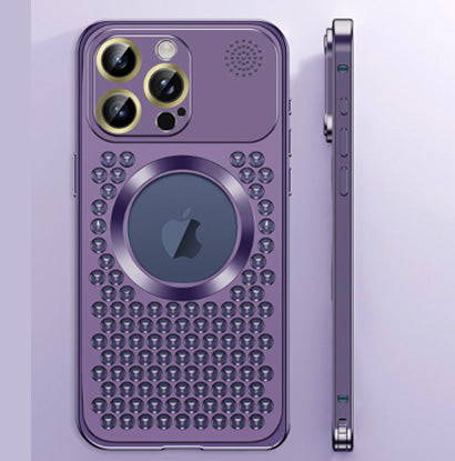 Hochwertige magnetische Wärmeableitungshülle, MagSafe, Abdeckung, aus Metall | Apple iPhone 12/13/14/15 Pro Max Plus – Aluminiumabdeckung - Phone Heaven Zone