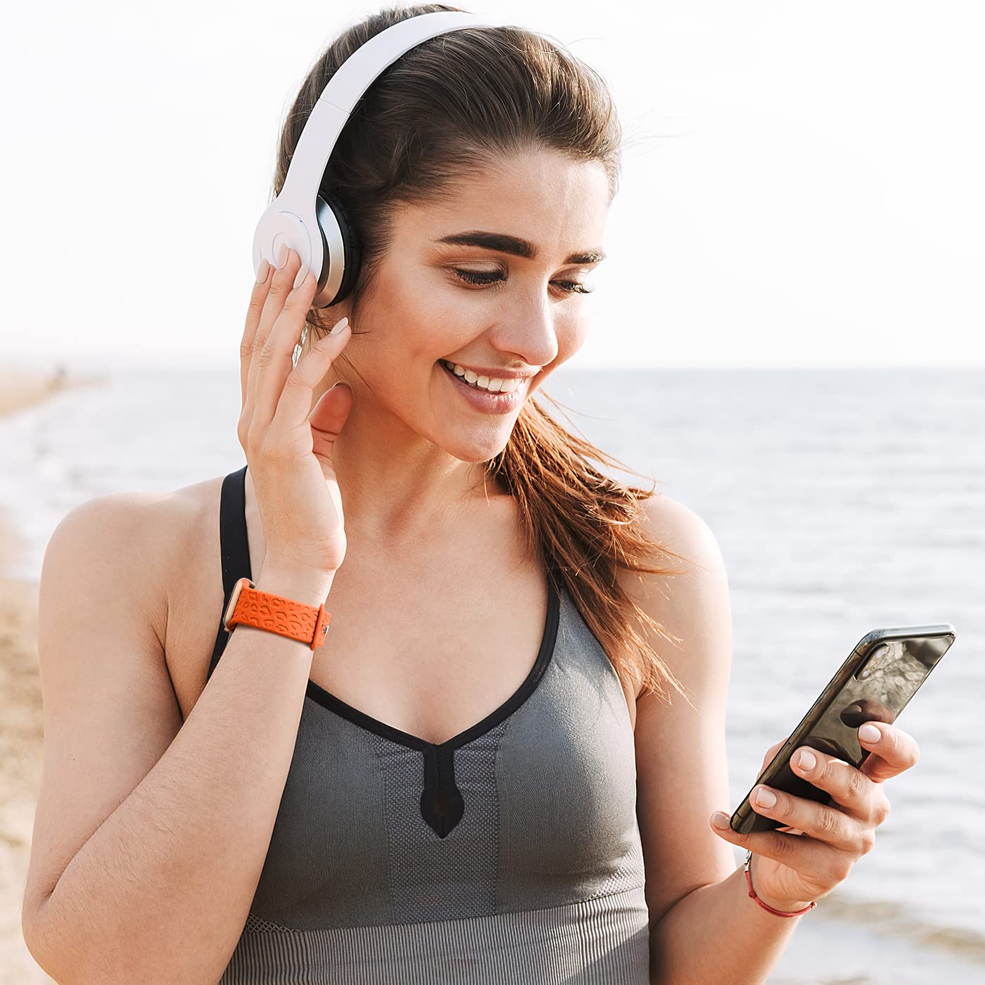 Graviertes Premium-Armband für Apple Watch | 45mm, 44mm, 42mm, | iWatch Serie Ultra/SE/2-9/7/3-8/5/4 - Phone Heaven Zone