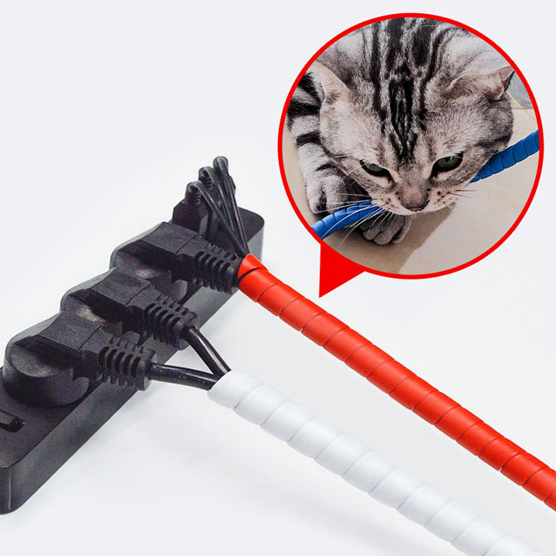 Premium 1/12 Stück Kabelschutz: Universaler Silikon Datenkabel Spiralwickler für Apple iPhone, USB Ladegerät – Drahtkabel