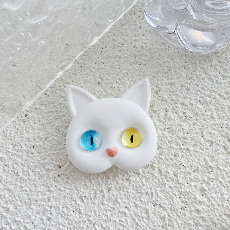 Luxury Air Sac Telefon Halter Griptok Kawaii 3D Katze Handy Finger Ring | Stand Grip Tok Handy Zubehör iPhone | Stylischer