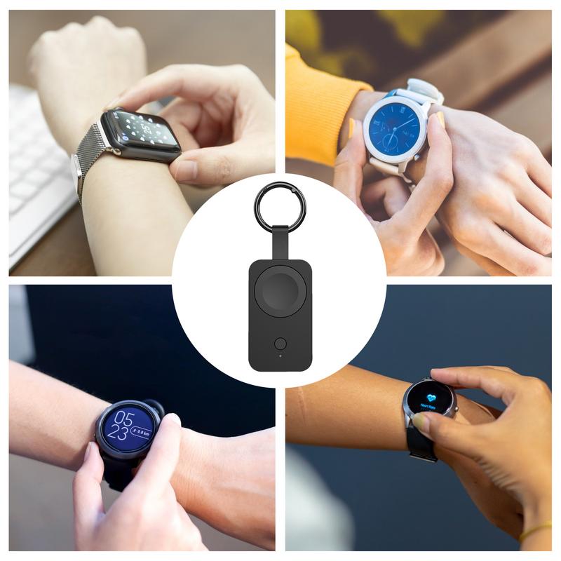 Premium Ladegerät für Apple Watch: Ultra - Tragbares Magnetisches | iWatch Ladestation für Apple Watch 10/9/8/7/6/5/4/3/2/1 & Ultra 2/1, SE: 2024, 2023, 2022, 2021, 2020, 2019, 2018, 2017, 2016 Serie mit USB-C Anschluss