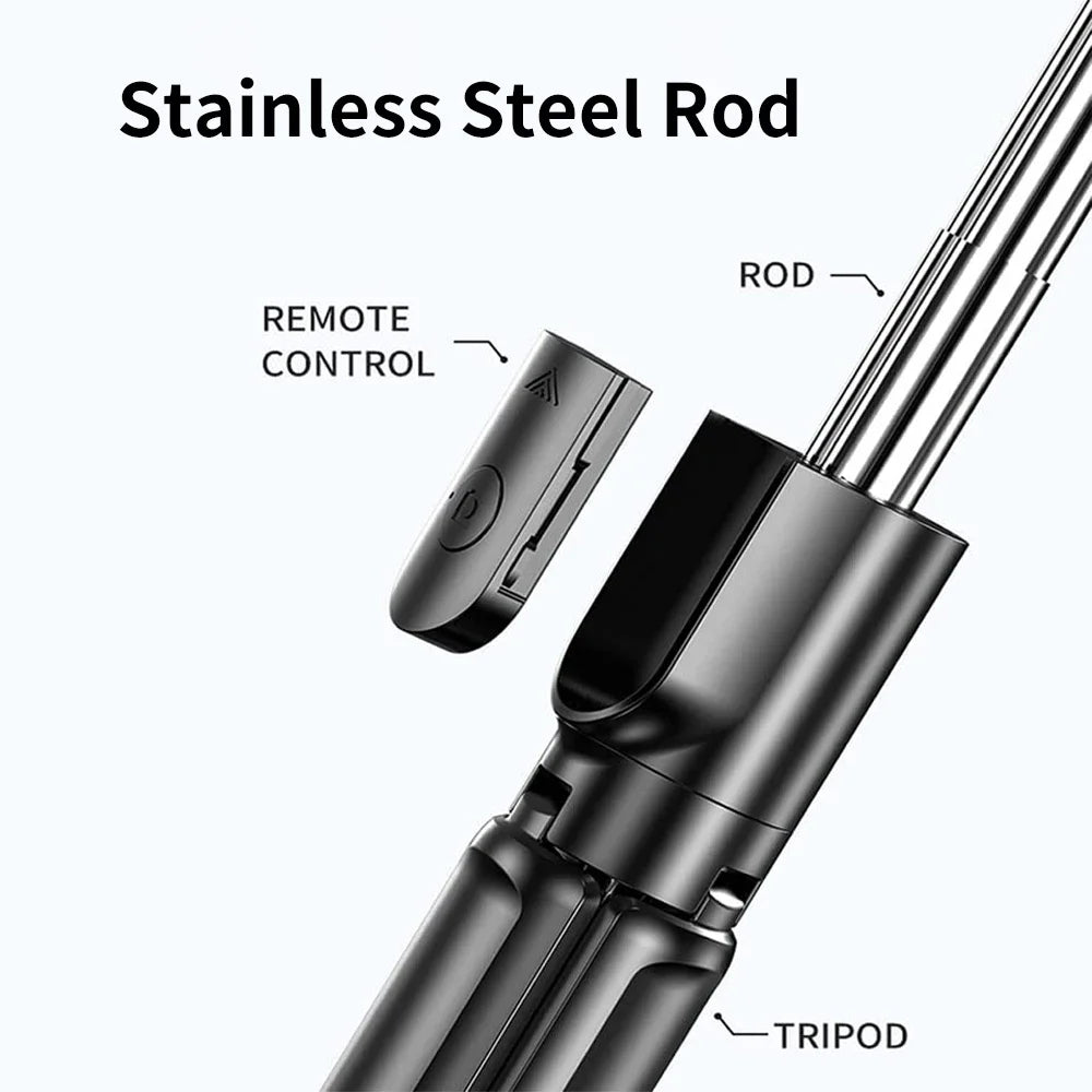 Premium kabelloser Selfie-Stick Stativ-Stand für GoPro Action Kameras und Smartphones, stabiles Gleichgewicht für Live