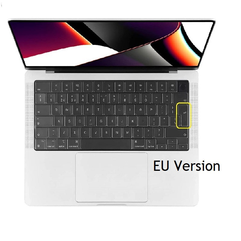 Premium Tastaturschutz-Skin für Macbook Air/Pro/M3/M2/M1: 16,14,13-inch | 2024/2023/2022/2020 Series Hochwertige Tastatur-Abdeckung