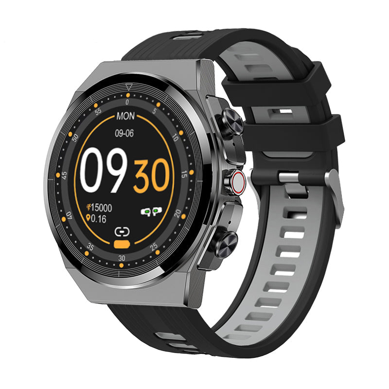 Premium Neue Smartwatch 400mAh Outdoor mit Kompass, Positionsbestimmung | NFC-Zugangskontrolle, IP68 Wasserdicht, Fitness