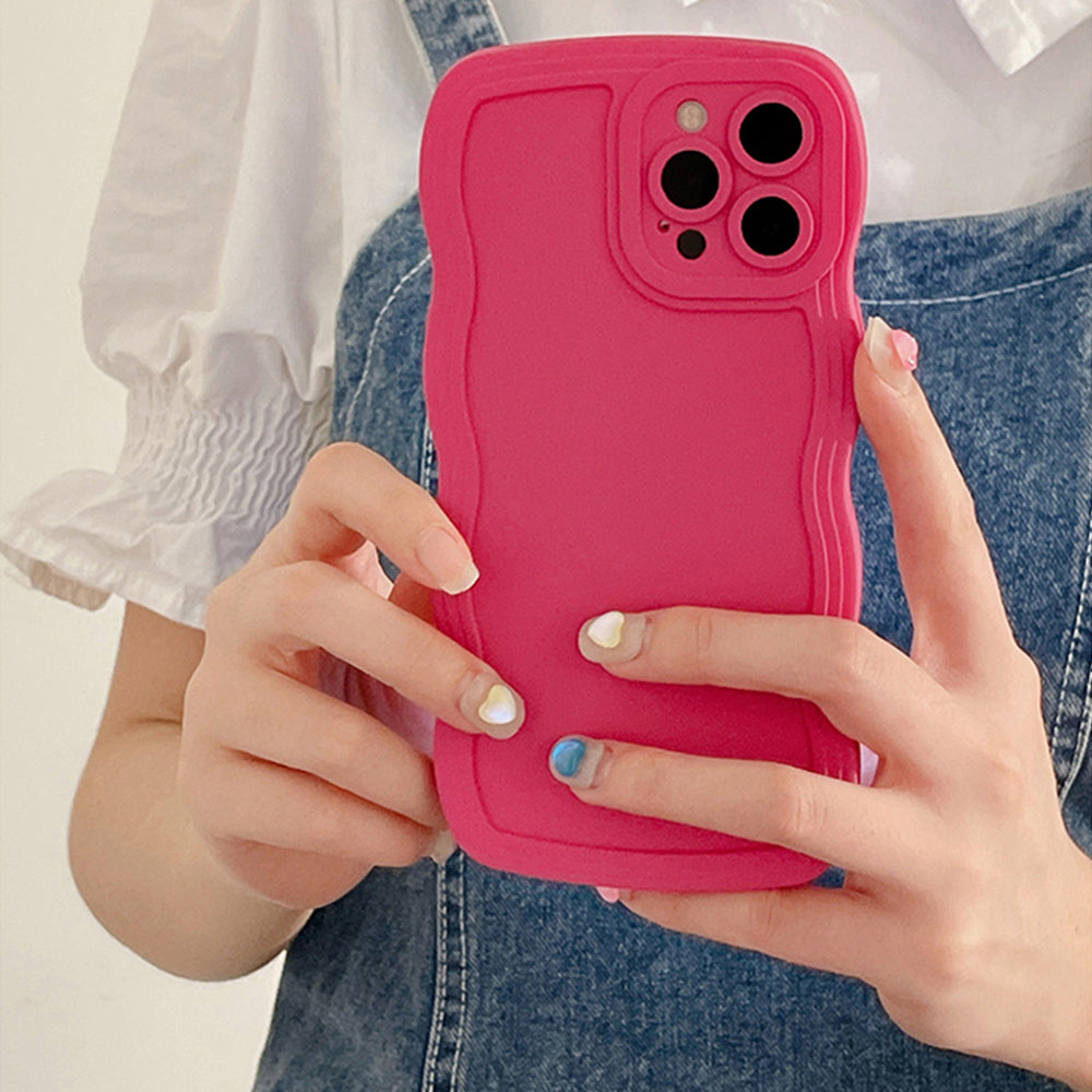 Hochwertige stilvolle einfarbige iPhone-Hülle | MagSafe Case mit Kameralinsenschutzabdeckung für Apple iPhone 17/17 Air, 16/16e, 15, 14, 13, 12 Pro Max Plus Mini Cover | Panzertasche, Stoßstangenabdeckung Handyhülle | Premium-Silikon-Schutzhülle