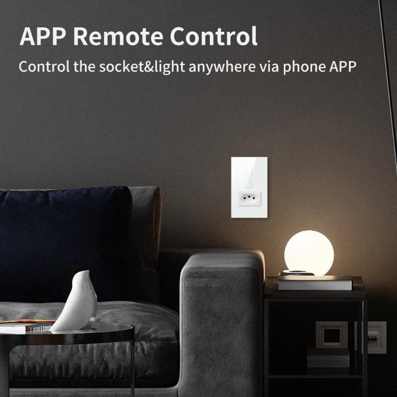 Premium WiFi Lichtschalter Touch Sensor Smart Switch App Fernbedienung