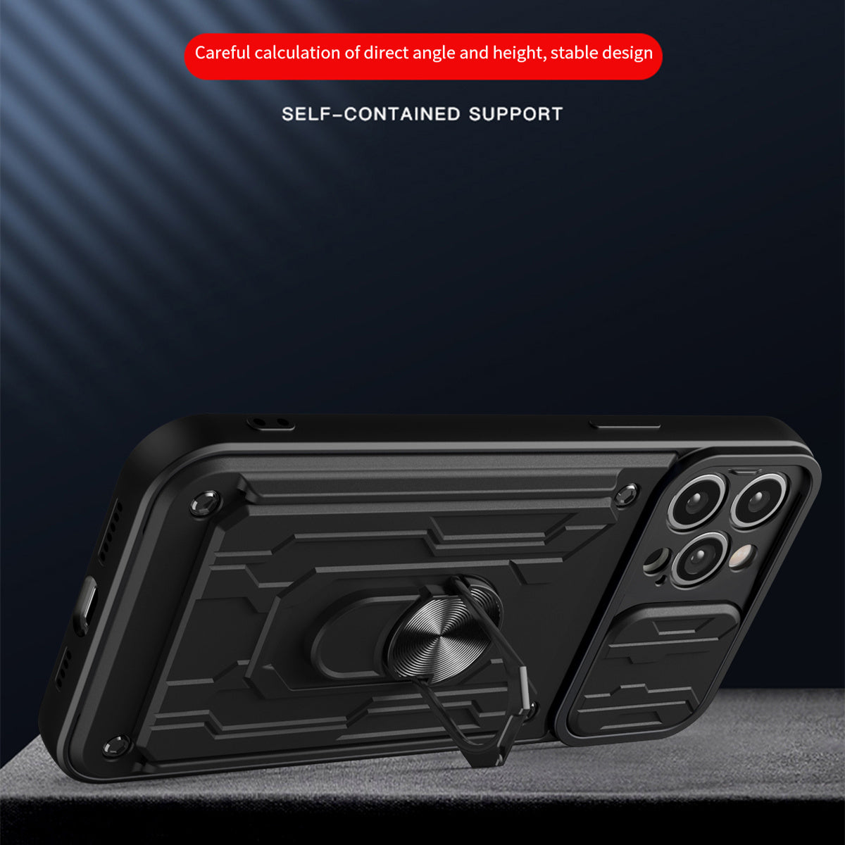 Hochwertiges Silikon-Kartenhalterung Ring Magnetständer iPhone Hülle | MagSafe Case Rundumschutz und Kameralinsenschutzabdeckung für Apple iPhone 17/17 Air, 16/16e, 15, 14, 13 Pro Max Plus Cover | Panzertasche Handyhülle | Premium Wallet Schutzhülle