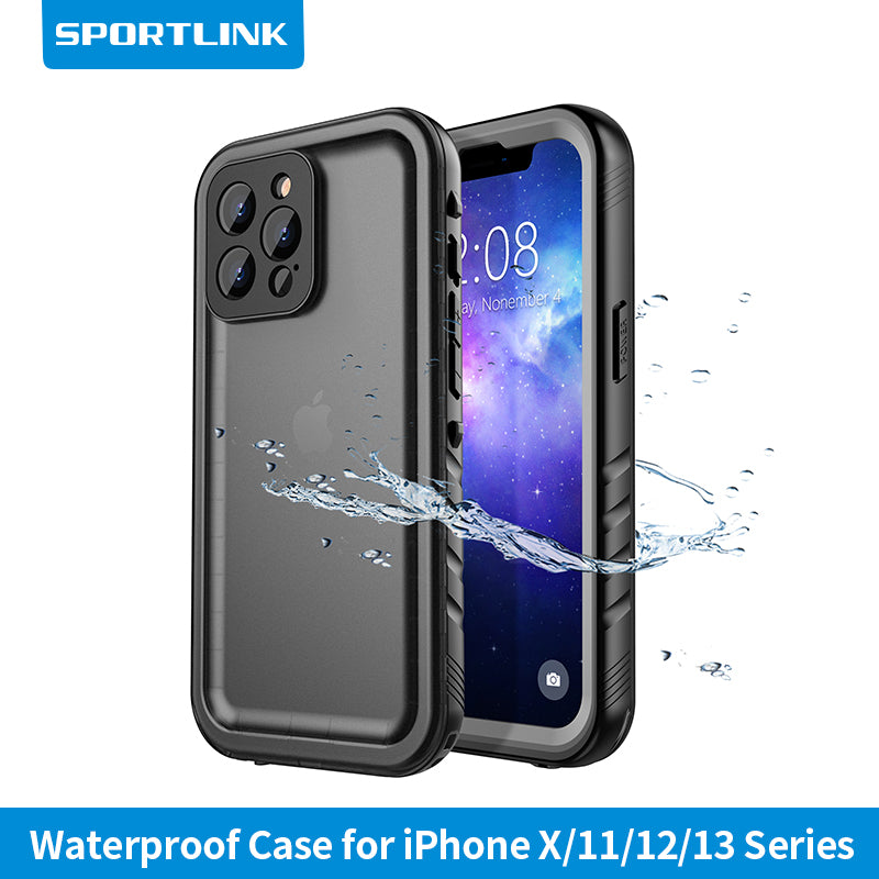 Premium Wasserdichte iPhone Hülle mit 360 Grad Komplettschutz: Bildschirmschutz, Stoßfest, Wasserfest, Kratzfest | MagSafe Case, Rundumschutz, Kameralinsenschutz für Apple iPhone 17/17 Air, 16/16e, 15, 14, 13 Pro Max Plus Cover | Panzertasche Handyhülle
