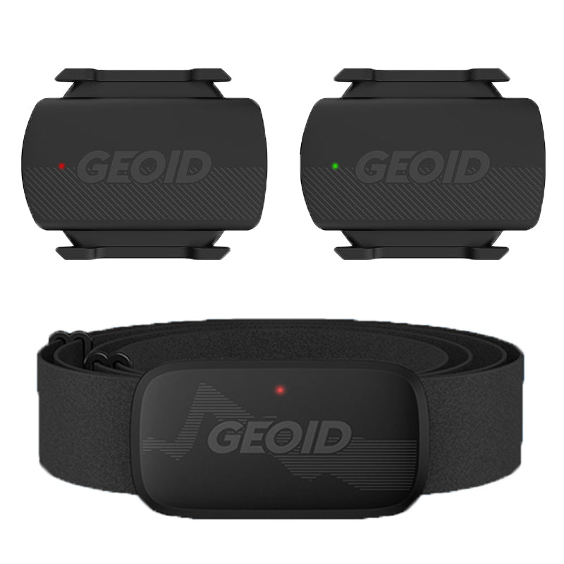 Herzfrequenzmesser Fitnessgerät mit Hochwertiges Bluetooth Herzfrequenzsensor und Brustgurt | LED-Licht und Tracking