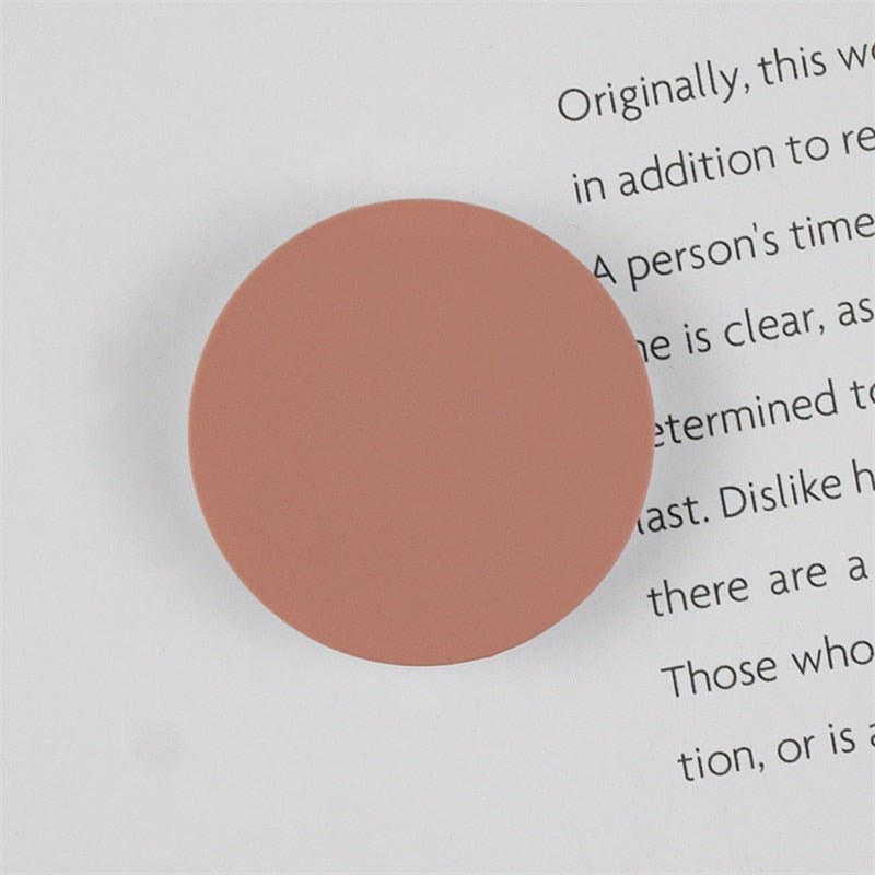 StabilGrip™ Premium Solider Farbgriff Tok Handyhalter - 14:201441570#Pink round - 0 - Phone Heaven Zone