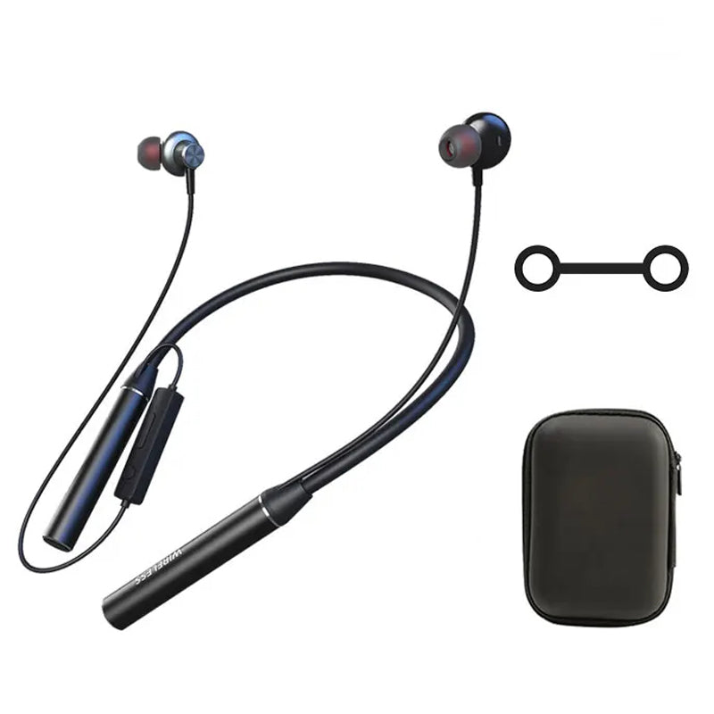 Hochwertige Bluetooth Kopfhörer: Bass, 180 Std. Ausdauer, Mikrofon, Stereo Neckband, Sport-Headset, TF-Karte | Kompatibel mit