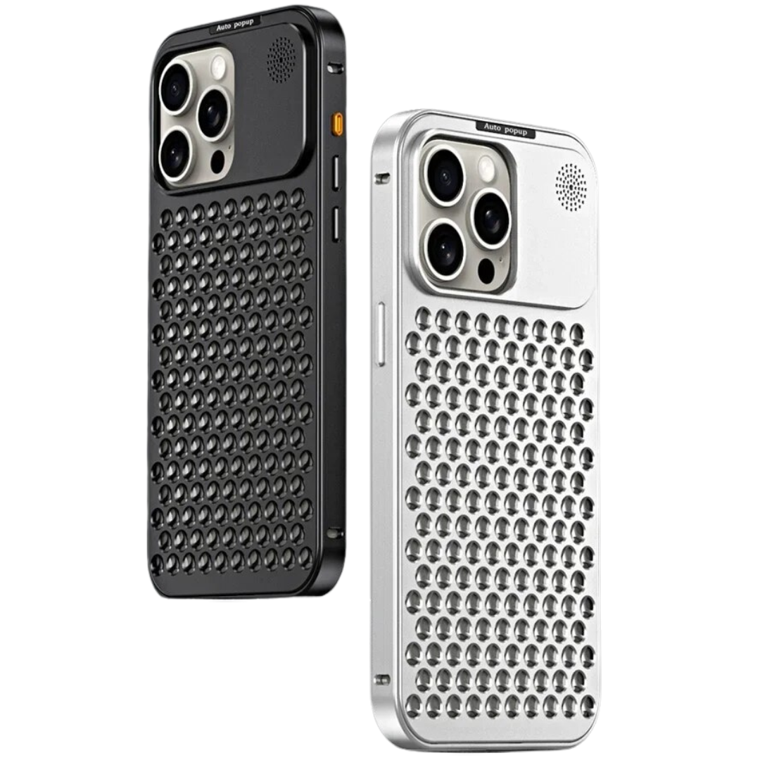 Premium Aluminium Apple iPhone Hülle | Luxus Case Metall Cover Stoßfest, Handyschutzhülle MagSafe 12/13/14/15 Pro Max Plus