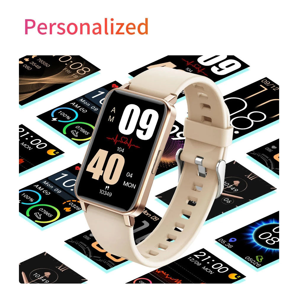 Premium Luxury Non-Invasive Blood Glucose Smartwatch for Women EKG PPG Heart Rate HRV Health Brand | Men Fitness Tracker Ladies Smartwatch