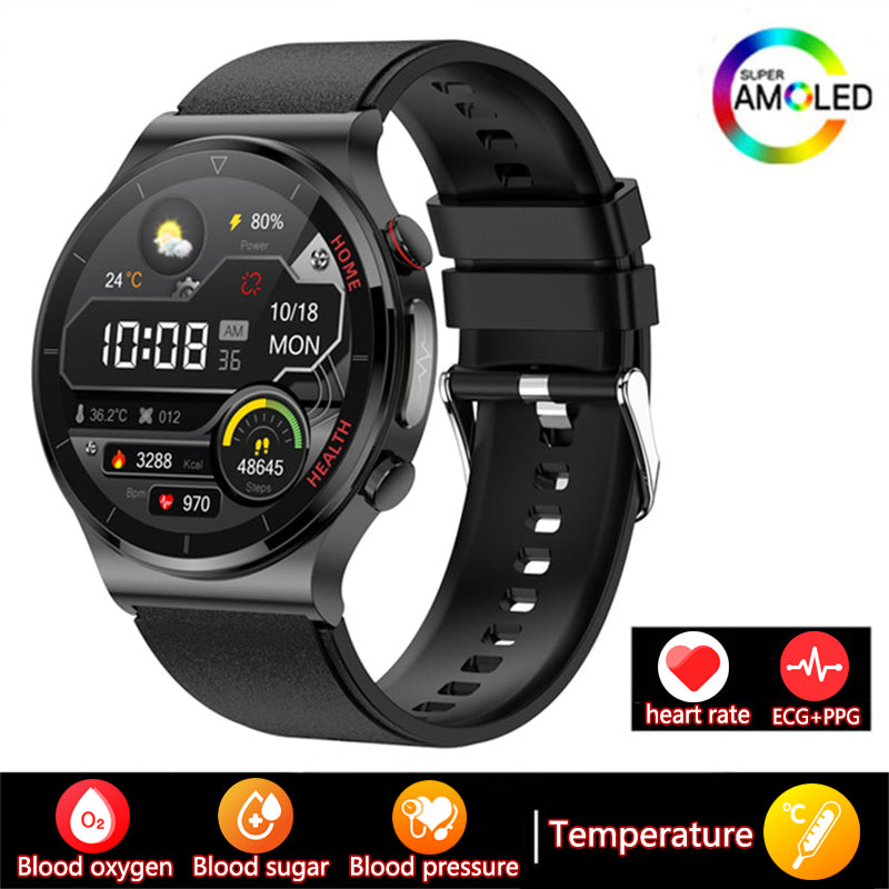 Premium Exclusive Smartwatch: Ideal for Sport, Business & Lifestyle | ECG, AMOLED HD, Bluetooth, GPS, Heart Rate | Limited Edition