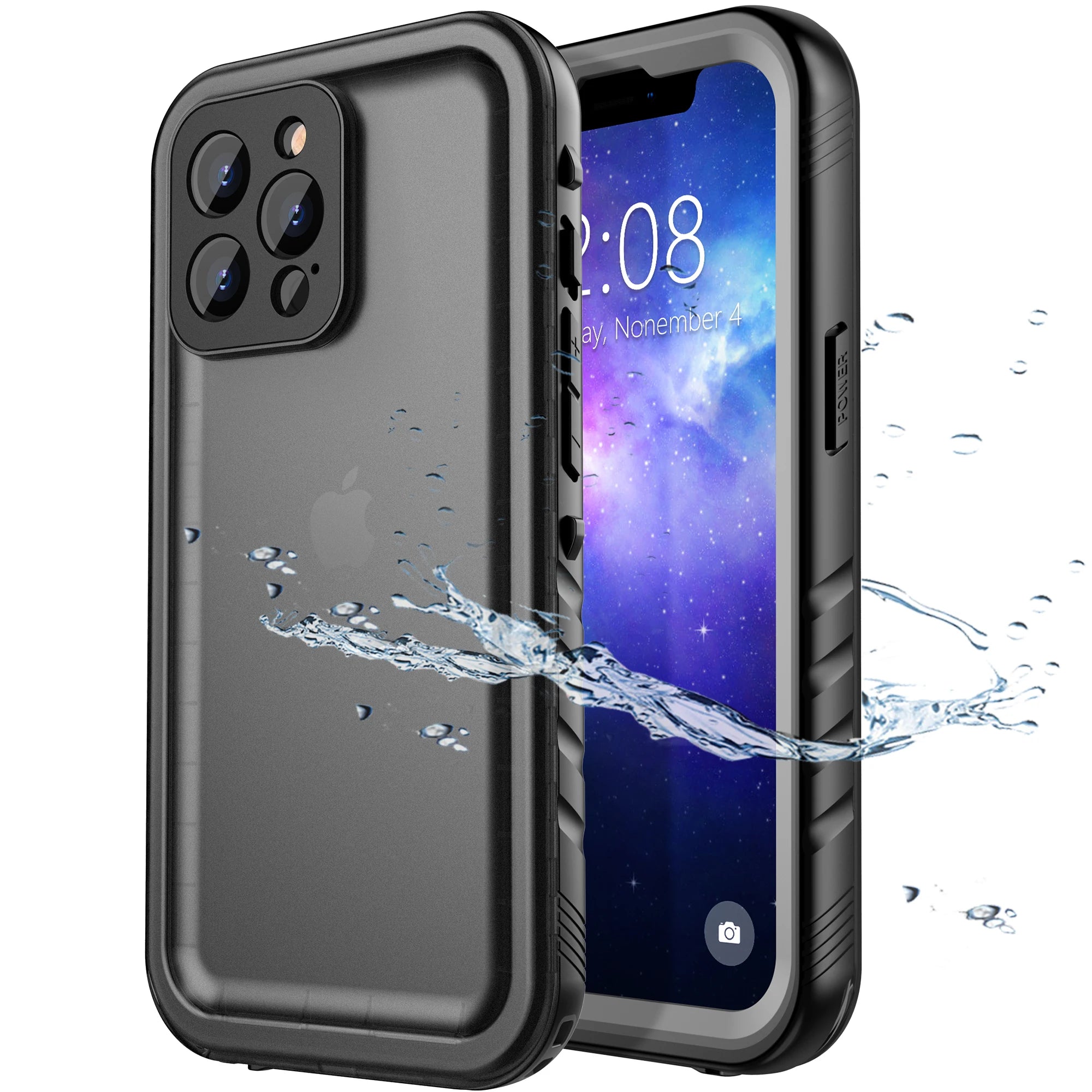 Premium Wasserdichte Handyhülle | MagSafe | Abdeckung für Apple iPhone 15/14/13 Pro Max, Komplettschutz mit Bildschirmschutz, Stoßfest, Wasserfest, Kratzfest - Phone Heaven Zone