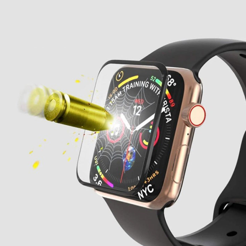 Hochwertige Keramikfolie für Apple Watch Ultra 9, 8, 7, 49mm 45mm 41mm | Displayschutzfolie für Apple Watch 6 5 4 SE, 44mm