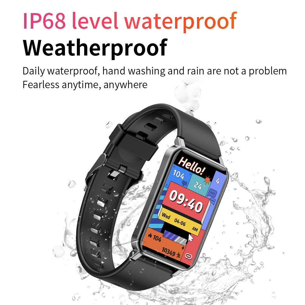 Premium Luxury Non-Invasive Blood Glucose Smartwatch for Women EKG PPG Heart Rate HRV Health Brand | Men Fitness Tracker Ladies Smartwatch