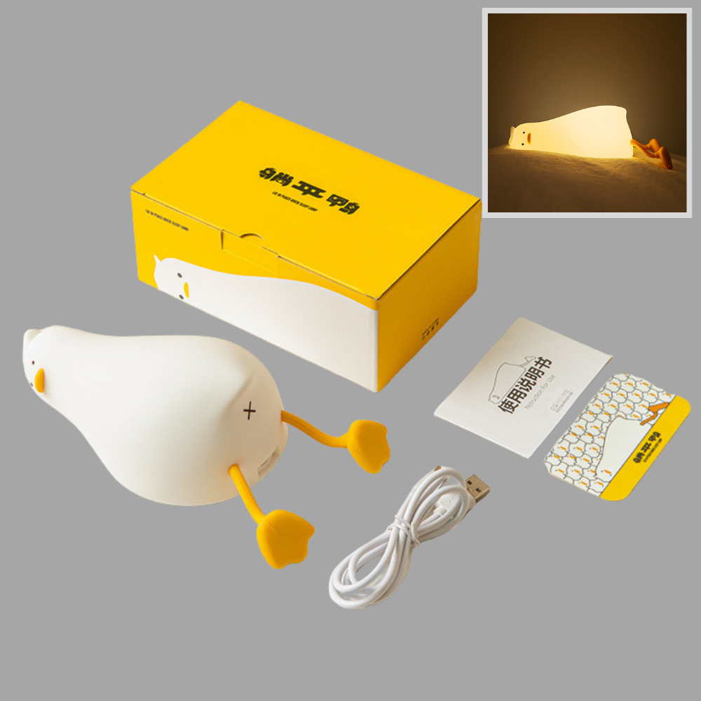 Premium Enten-Nachtlichter: Wiederaufladbare USB-Lampe für Kinderzimmer