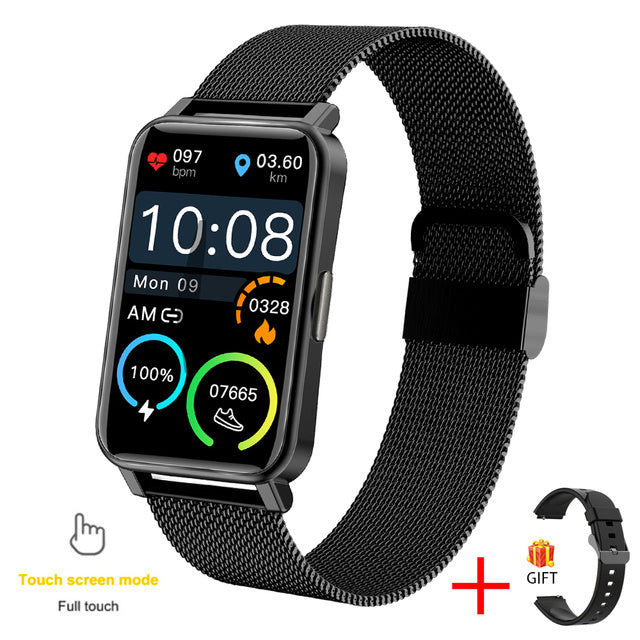 Premium Luxury Non-Invasive Blood Glucose Smartwatch for Women EKG PPG Heart Rate HRV Health Brand | Men Fitness Tracker Ladies Smartwatch