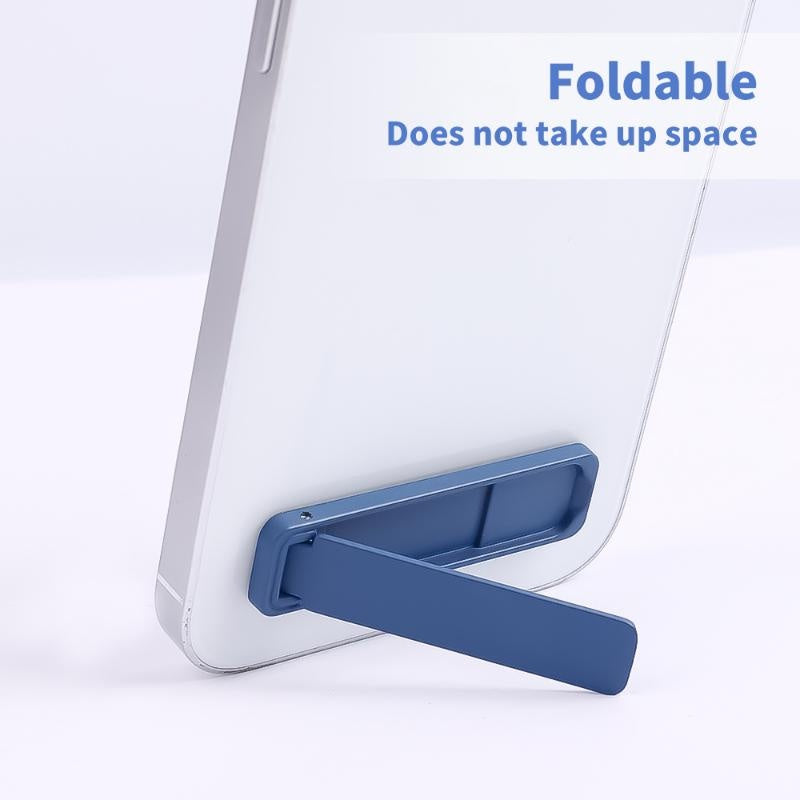 Premium Ultra-Thin Mini Metal Folding Phone Stand: Invisible, Portable Holder for Smartphones, Apple iPhone, Samsung, iOS &amp; Android, Xiaomi | Limited Edition