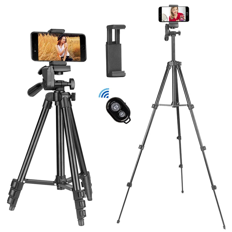 Premium Universal 40-Inch Tripod for Smartphones, Apple iPhone, Samsung, iOS & Android Professional Photography & Videography, Aluminum Travel Tripod, Compatible with GoPro, Apple iPhone 16/15/14/13/12/11 Pro Max/Plus/Mini, Samsung, Xiaomi, Huawei,