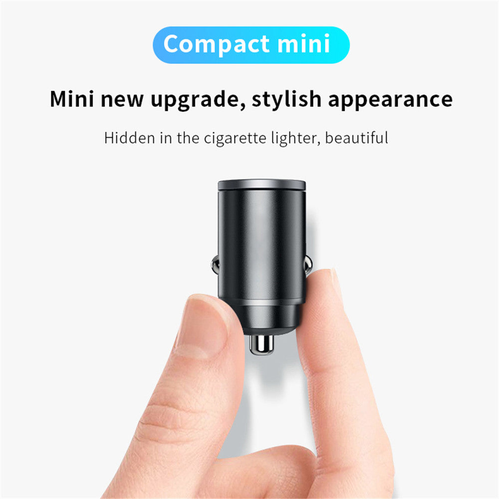 High-Quality 200W Mini Car Charger with Fast Charging for Smartphones, Apple iPhone, Samsung, iOS &Android, Xiaomi, Huawei | QC 3.0 PD, USB Type-C Car Phone Charger