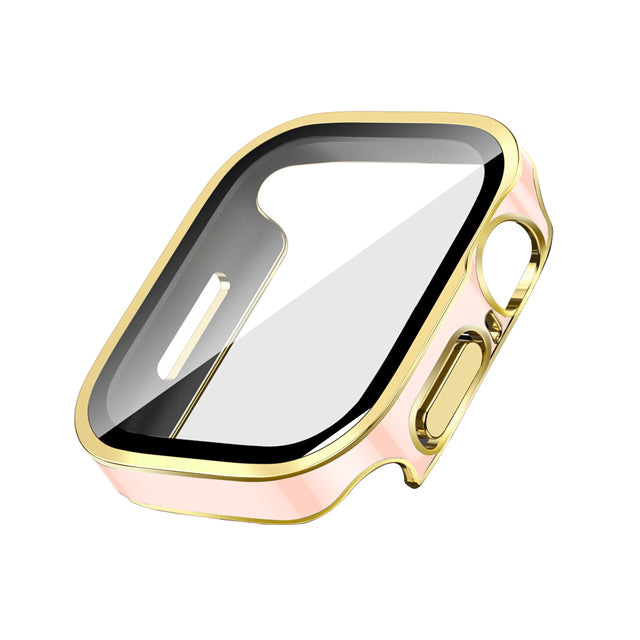 Premium Glass Case for Apple Watch Series 9/8/7/Ultra: 45mm, 41mm, 49mm, 44mm, 40mm | High-Quality Display Protection Case & Cover for iWatch 10/9/8/7/6/5/4/3/2/1 & Ultra 2/1, SE: 2024, 2023, 2022, 2021, 2020, 2019, 2018, 2017, 2016,