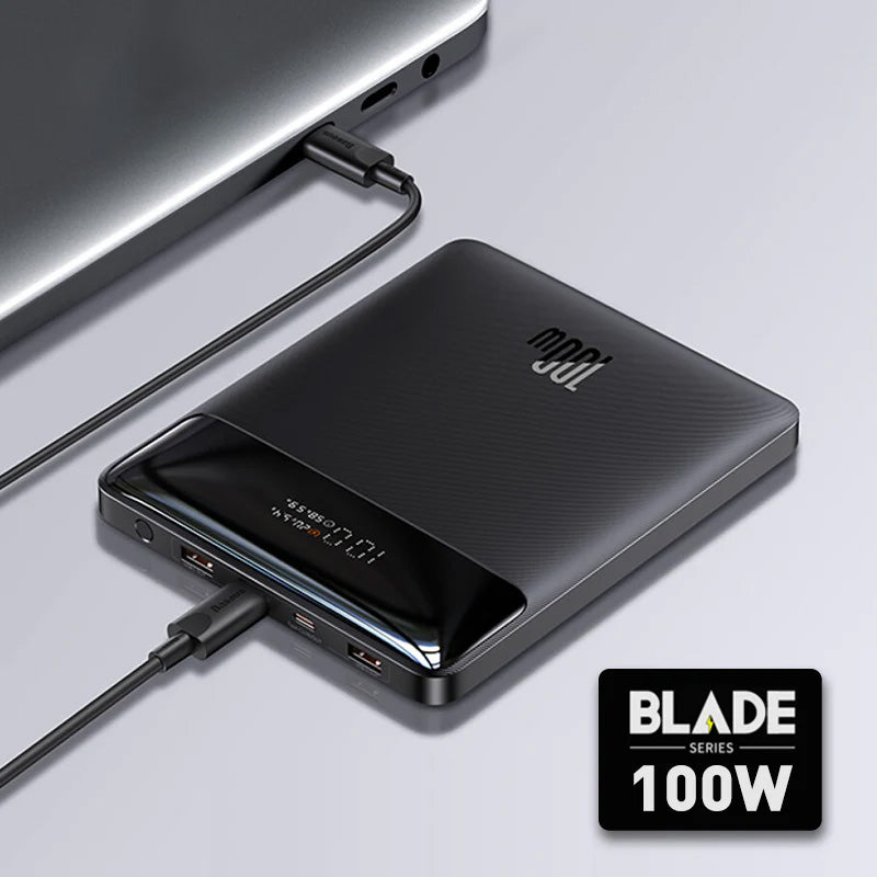 Premium 20000mAh Power Bank – Type C PD Fast Charging, Portable External Charger for Notebooks, Laptops, MacBook, Smartphones, Apple iPhone, Samsung, iOS & Android | Reliable Power On-the-Go