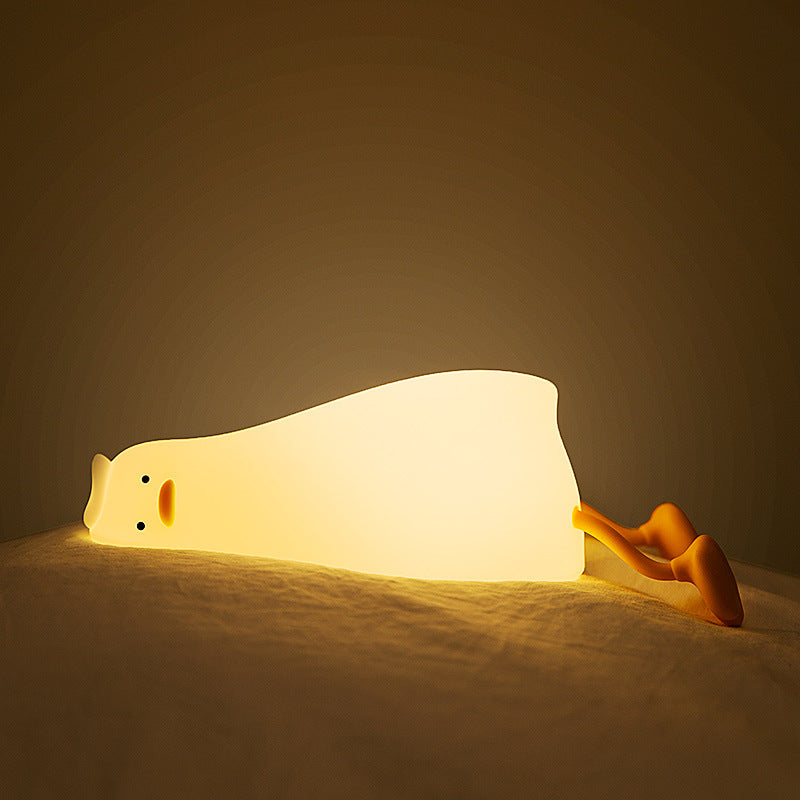 Premium Enten-Nachtlichter: Wiederaufladbare USB-Lampe für Kinderzimmer - Cartoon Silikon Enten - Geburtstagsgeschenk und Schlafzimmerdekoration | Limitierte Auflage - Phone Heaven Zone