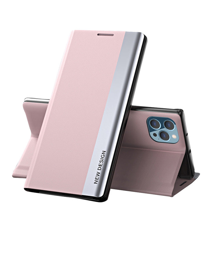 Premium Flip Hülle, MagSafe, Abdeckung, | Apple iPhone 14 13 11 15 Pro Max 12 Mini XS XR X SE 2020 6 6S 7 8 Plus - Stand Buch Cover Telefonhülle Magnetverschluss - Phone Heaven Zone