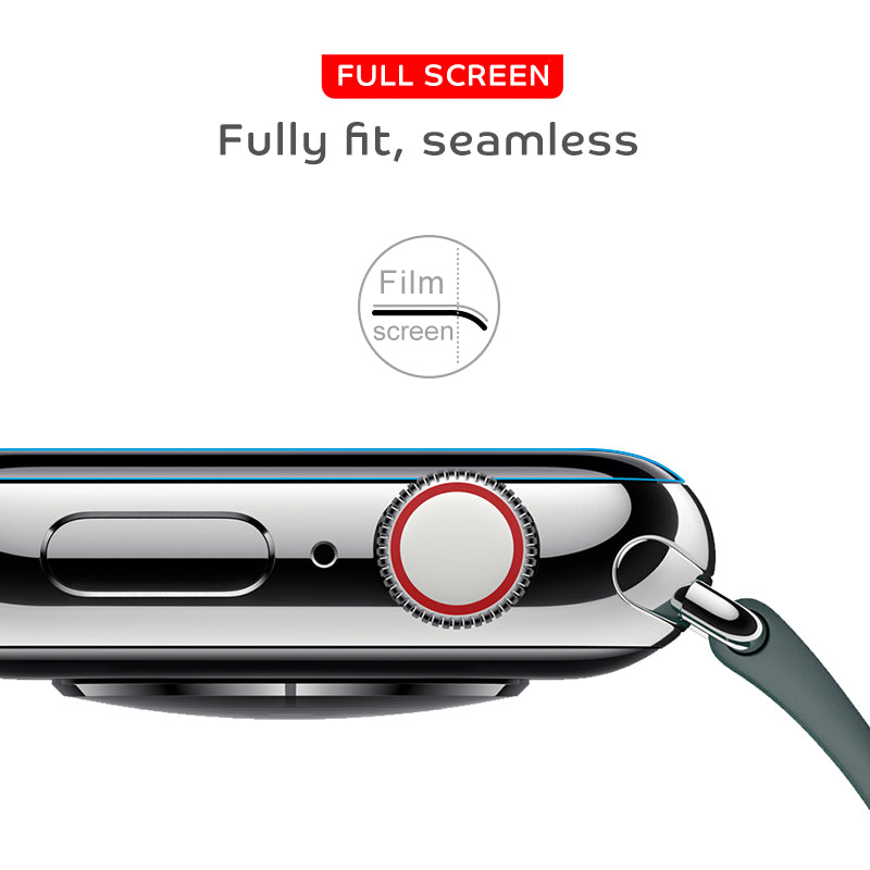 Premium Soft Hydrogel Displayschutzfolie für Apple Watch - Phone Heaven Zone