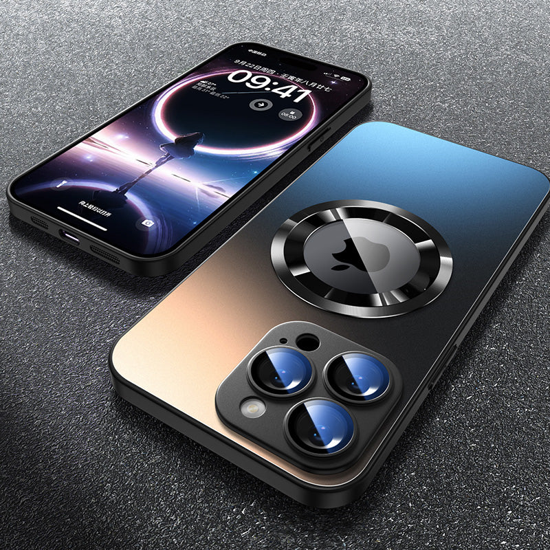 Hochwertige Matte Magnetische iPhone-Hülle mit MagSafe