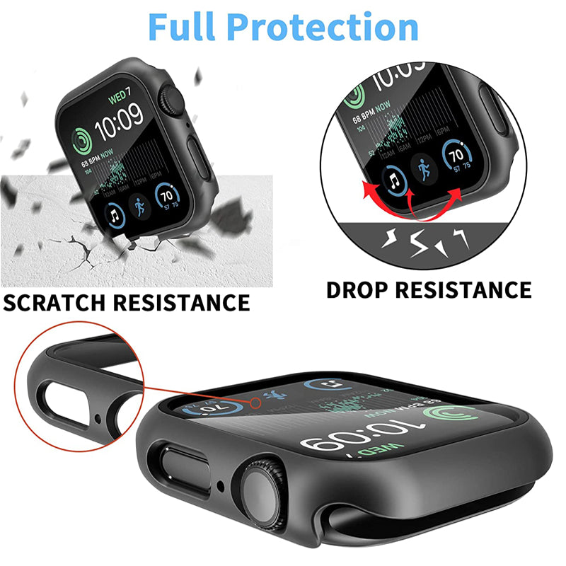 StarGuard™ - Premium PC Firm Cover for Apple Watch Ultra Upgrade 10/9/8/7/6/5/4/3/2/1 & Ultra 2/1, SE: 2024, 2023, 2022, 2021, 2020, 2019, 2018, 2017, 2016