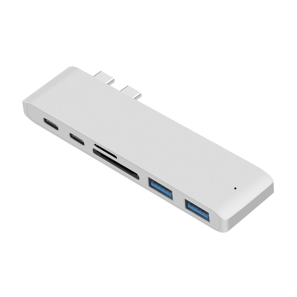 Premium USB-C Hub with HDMI 4K Adapter & Thunderbolt 3: USB 3.1 Type-C to 3.0 Hub - Enhanced Connectivity for Macbook Air/Pro/M3/M2/M1: 16,14,13-inch | 2024/2023/2022/2020 Series  Chips