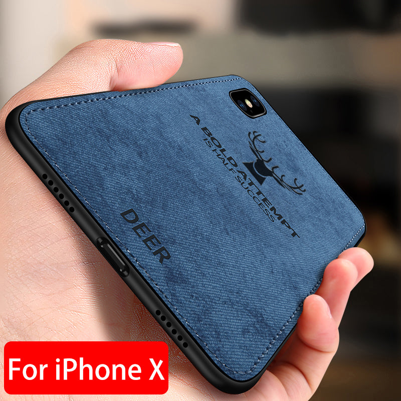 Luxury Bumper with Deer Design and Motivational Quote iPhone Case | MagSafe Case with Camera Protection Cover | Case for Apple iPhone 16/15/14/13/12 Pro Max Plus Mini | Armor Case, High-Quality Phone Cover