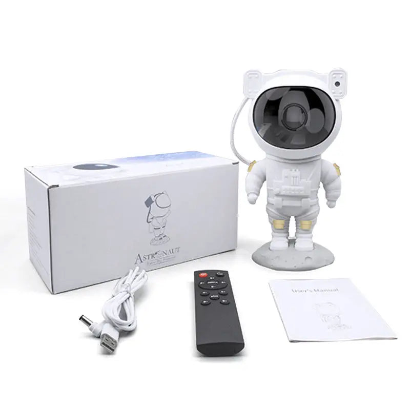 High-Quality Astronaut Star Projector Night Light with Remote Control - 360° Adjustable Design | Nebula and Galaxy Projection | Limited Edition Smartphone, Laptop, Tablet, PC, Apple iPhone, iPad, MacBook, iOS, Android, Samsung