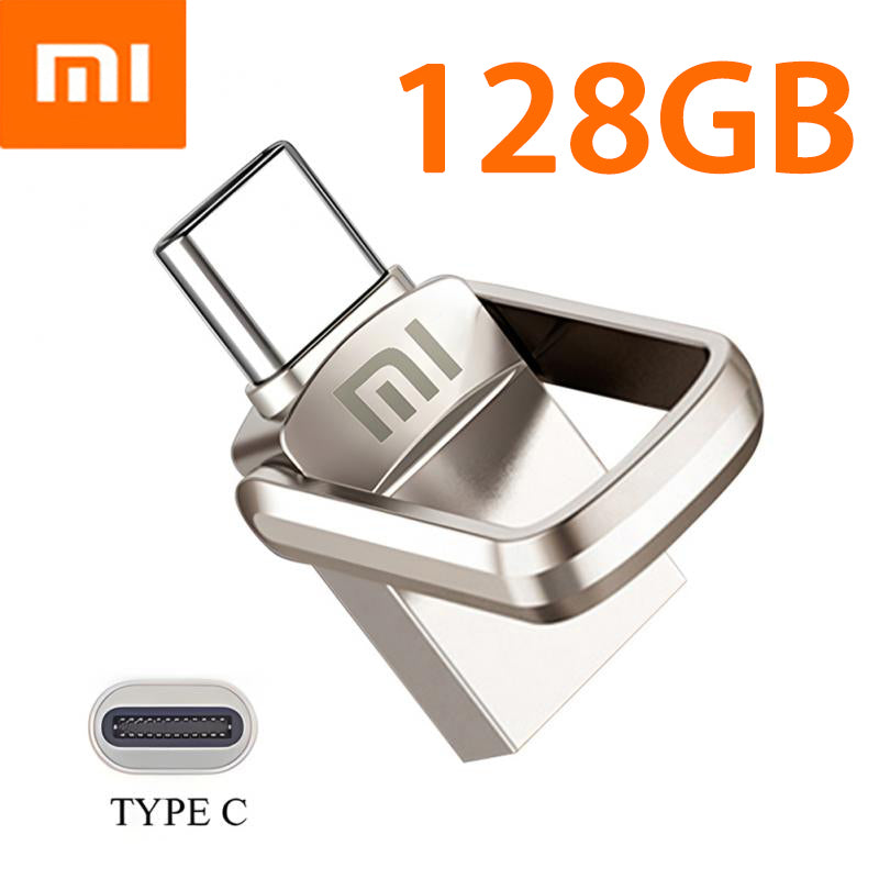 Premium Xiaomi U-Disk 2TB 1TB USB 3.1 Type-C Interface 256GB 128GB 512GB Mobile Computer Data Transfer Portable USB Storage