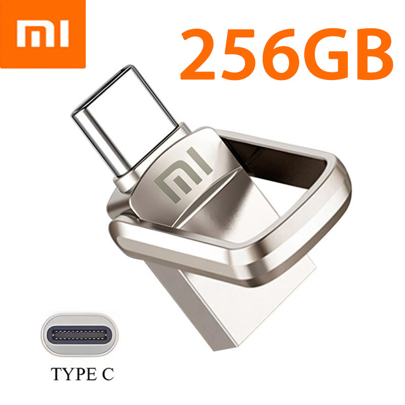 Premium Xiaomi U-Disk 2TB 1TB USB 3.1 Type-C Interface 256GB 128GB 512GB Mobile Computer Data Transfer Portable USB Storage