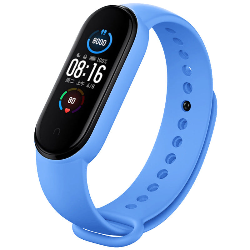 Hochwertiges Armband für Xiaomi Mi Band 7 6 5 4 3 | Silikon-Uhrenarmband | MiBand 3/4, Band 5, Band 6 Smartwatch-Zubehör