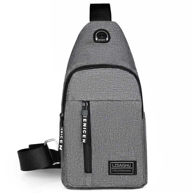 High-Quality New Multifunction Chest Bag 2024: Men's Fashion Trend made of Oxford Fabric, Korean Style, Casual and Waterproof MacBook Air/Pro/M3/M2/M1: 16,14,13-inch | 2024/2023/2022/2020 Series