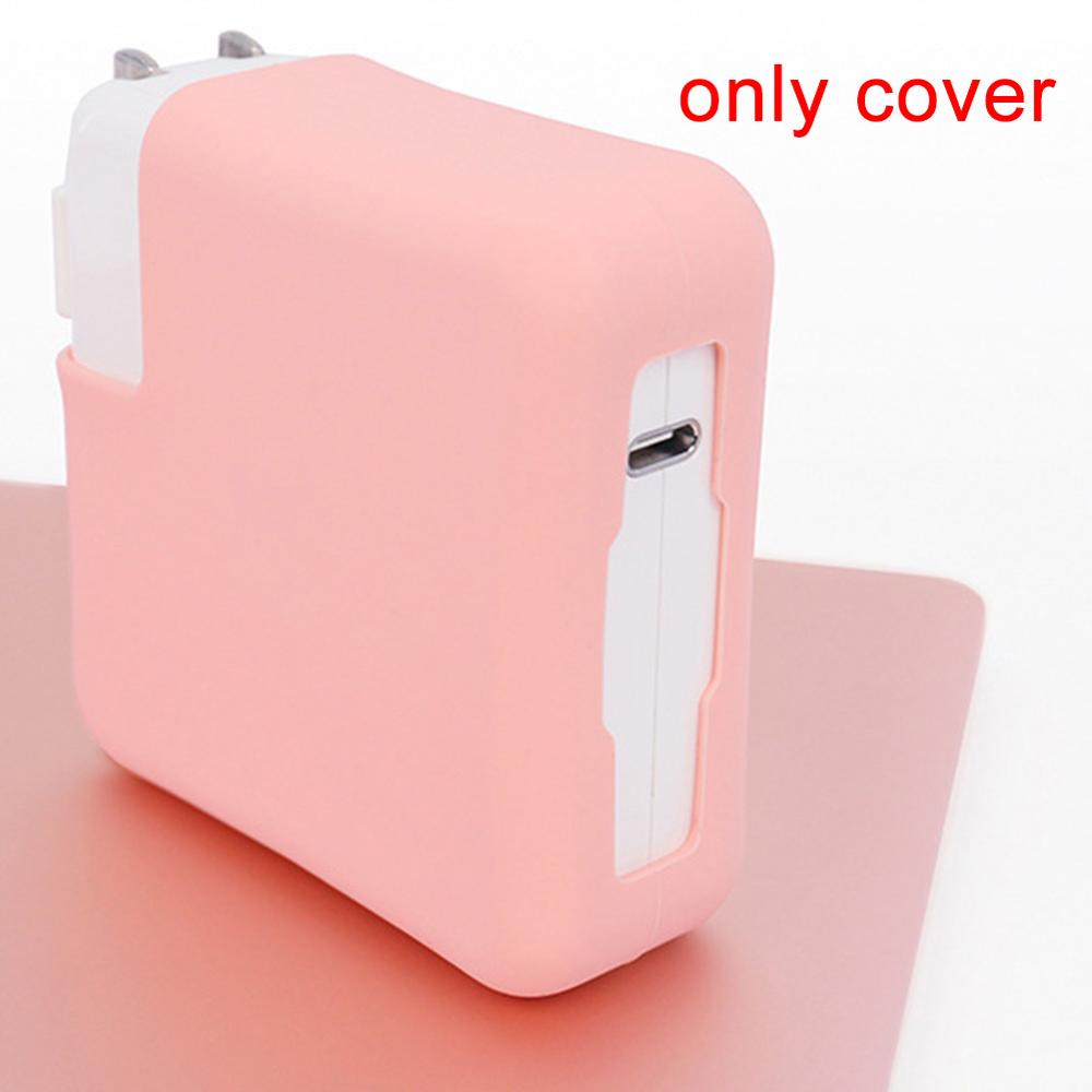 Premium Silicone Protective Case for MacBook Chargers: Compatible with 1Macbook MacBook Air/Pro/M3/M2/M1: 16,14,13-inch | 2024/2023/2022/2020 Series & Models 96W, 87W, 85W, 67W, 61W, 60W, 45W, 35W, 30W, 29W