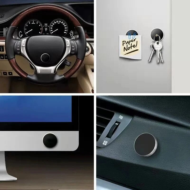 Professional Magnetic Universal Car Phone Holder, Premium Dashboard & Wall Magnet, Compatible with Smartphones, Apple iPhone, Samsung, iOS &amp; Android Huawei & Android