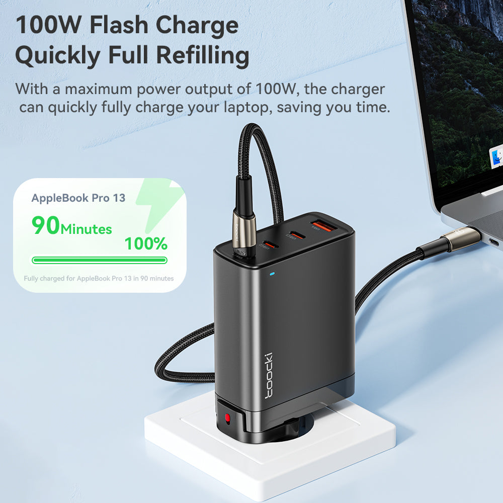 High-Quality 67W GAN USB C Charger Fast Charger 65W QC 4.0 PD 3.0 45W USB C Type C Fast Charger for Smartphones, Apple iPhone, Samsung, iOS & Android MacBook