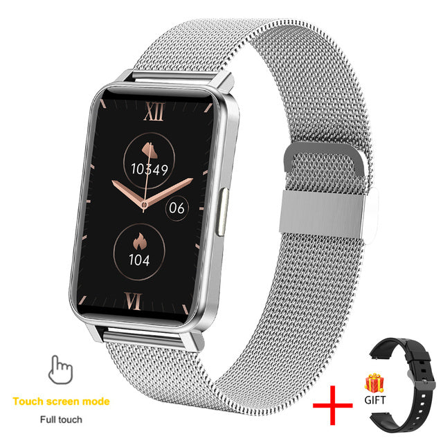 Premium Luxury Non-Invasive Blood Glucose Smartwatch for Women EKG PPG Heart Rate HRV Health Brand | Men Fitness Tracker Ladies Smartwatch