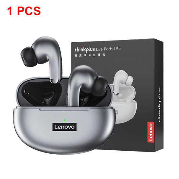 New Lenovo LP5 Wireless Premium Bluetooth Earphones: HiFi Music Headphones for Sports, Waterproof Headset with Microphone | Limited Edition