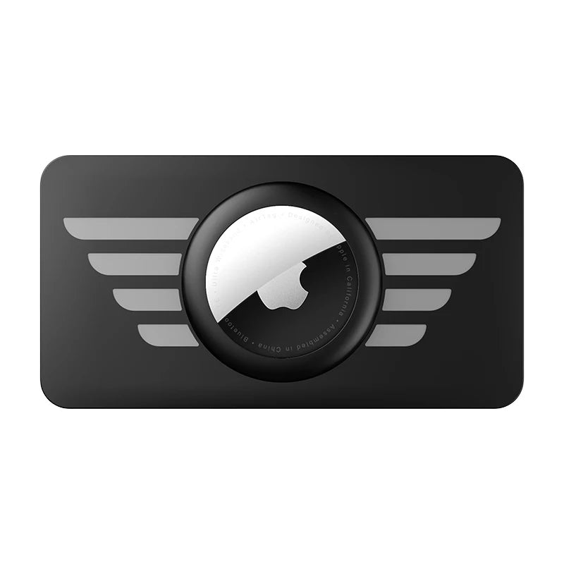 Premium Apple AirTag Brieftaschenhalter & Hülle, 2er Pack: Dünner AirTag Brieftaschenclip, Case für Apple Airtags, GPS-Tracker-Zubehör - Phone Heaven Zone