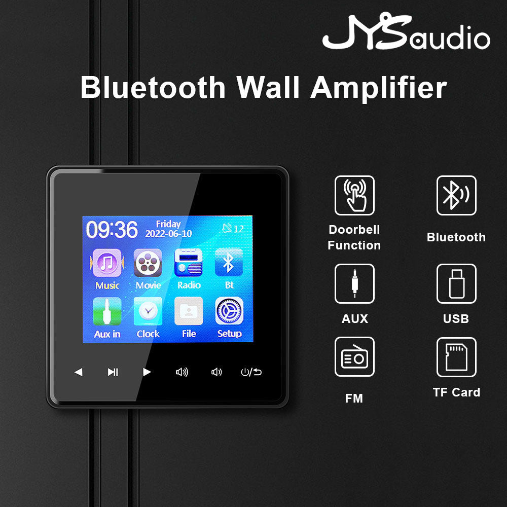 Hochwertiger Mini Bluetooth-kompatibler 2,8-Zoll-HD-Bildschirmverstärker