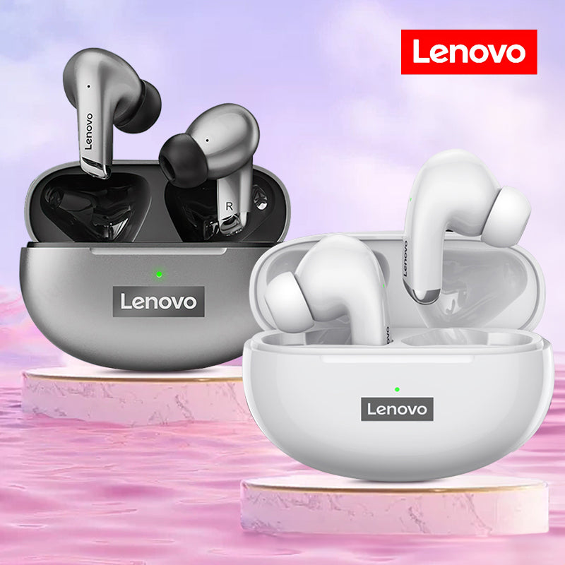 New Lenovo LP5 Wireless Premium Bluetooth Earphones: HiFi Music Headphones for Sports, Waterproof Headset with Microphone | Limited Edition