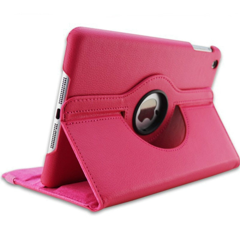 Premium iPad Smart Cover - Stilvolle und funktionale 360° drehbare Leder-Tablet-Hülle